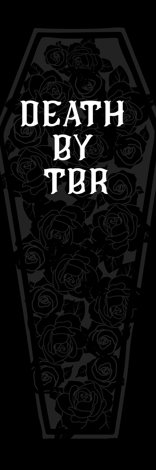 death by TBR bookmark